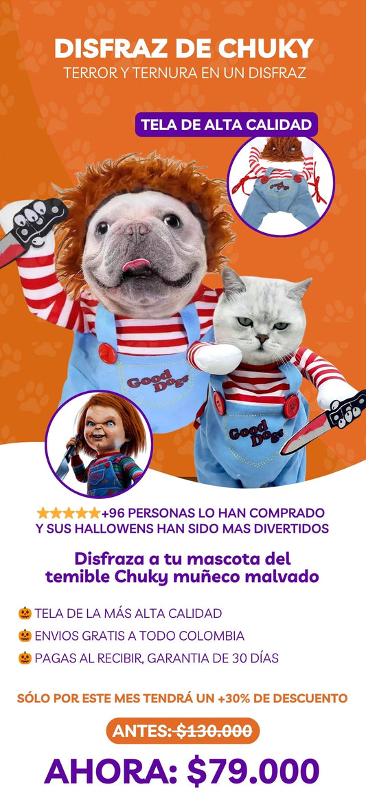 DISFRAZ CHUKY